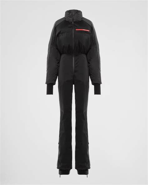 prada technical jumpsuit|Black Extreme.